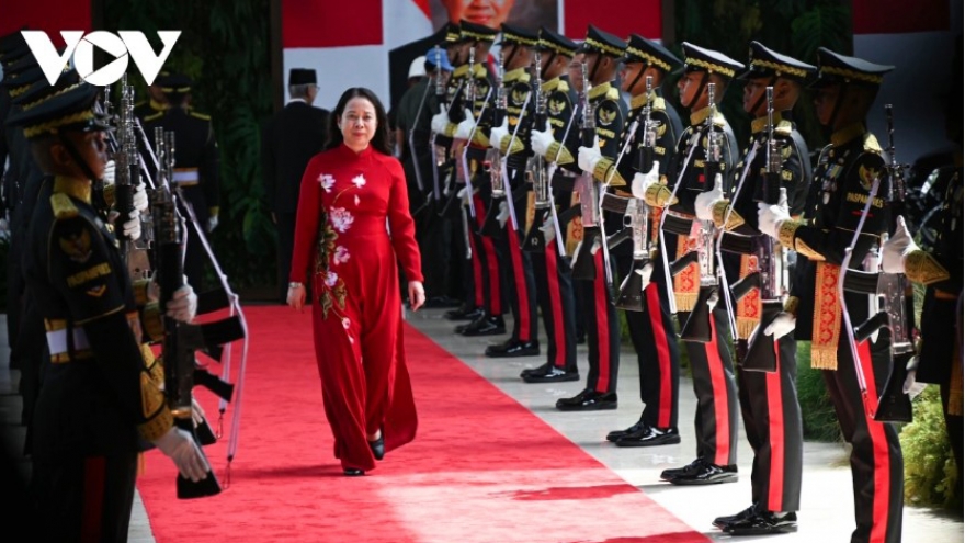 Vice President Xuan attends inauguration ceremony of Indonesian President